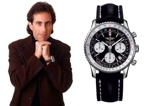 jerry seinfeld breitling watch|Jerry Seinfeld Breitling.